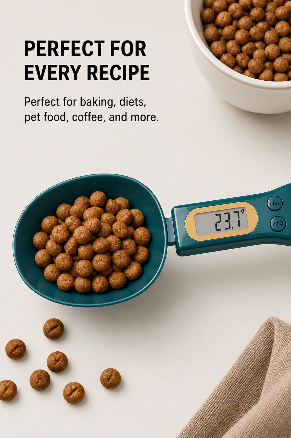 Mini digital spoon scale